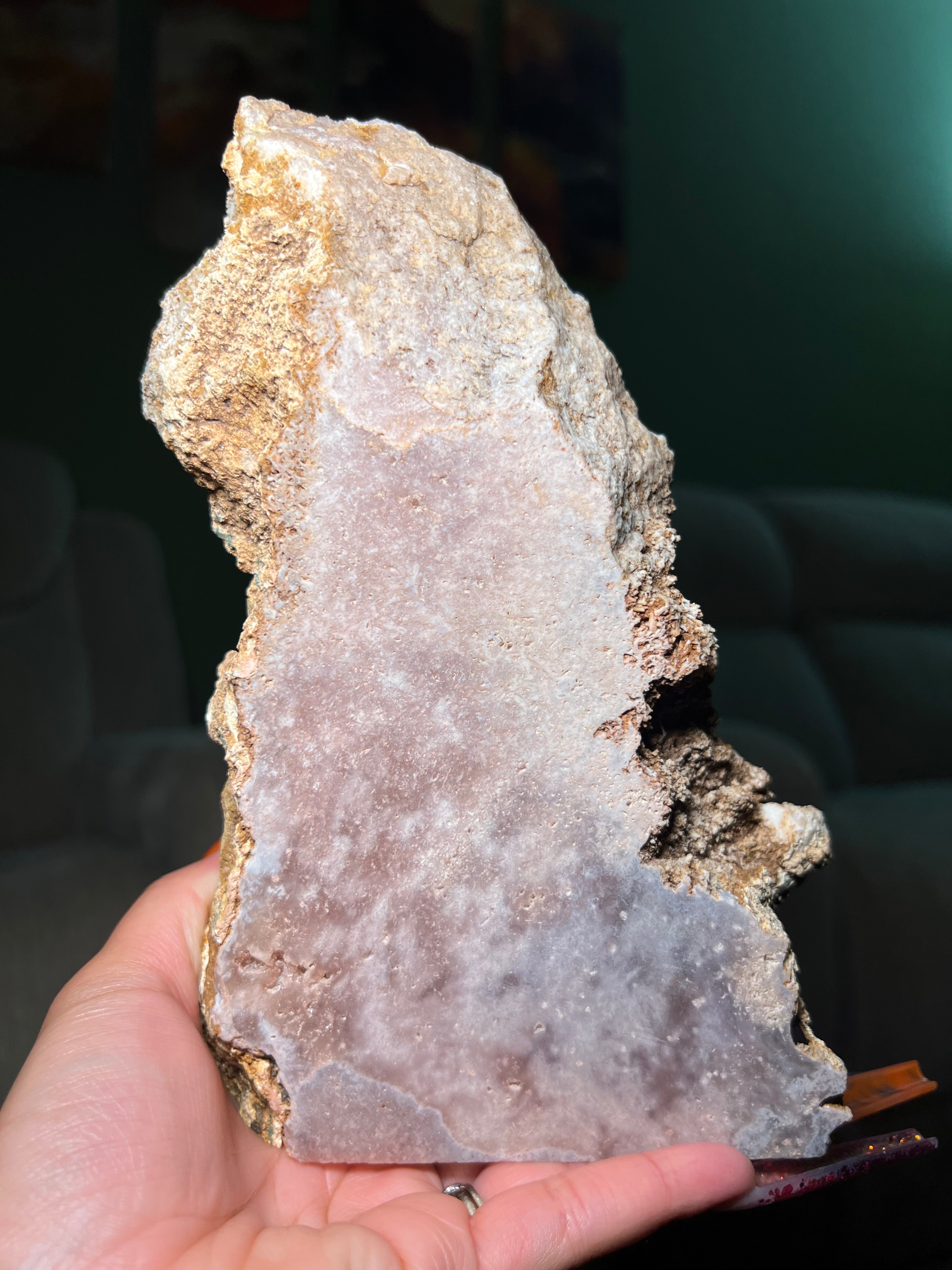 Pink Amethyst Cut Base PA2