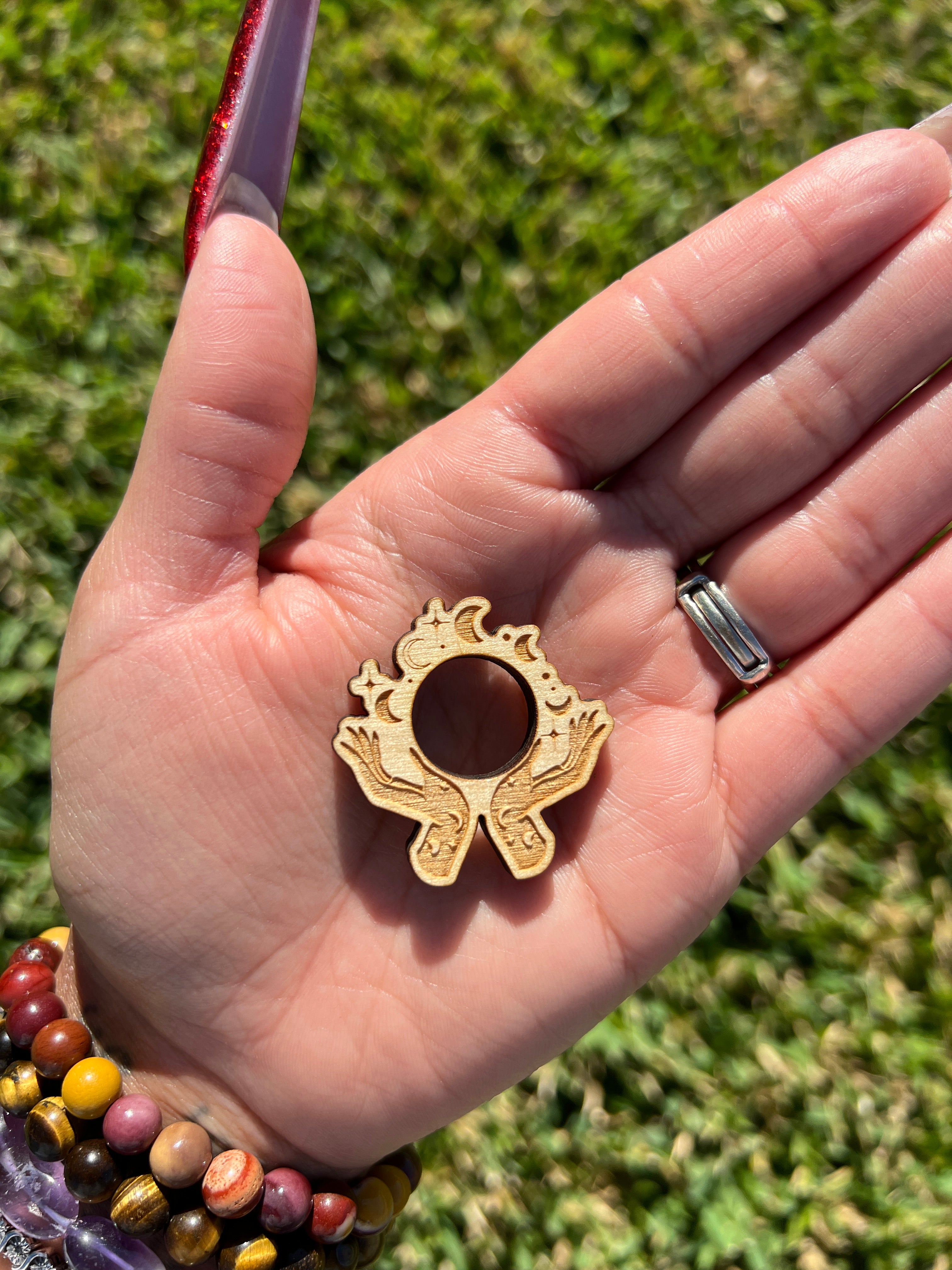 Crystal Sphere Stand