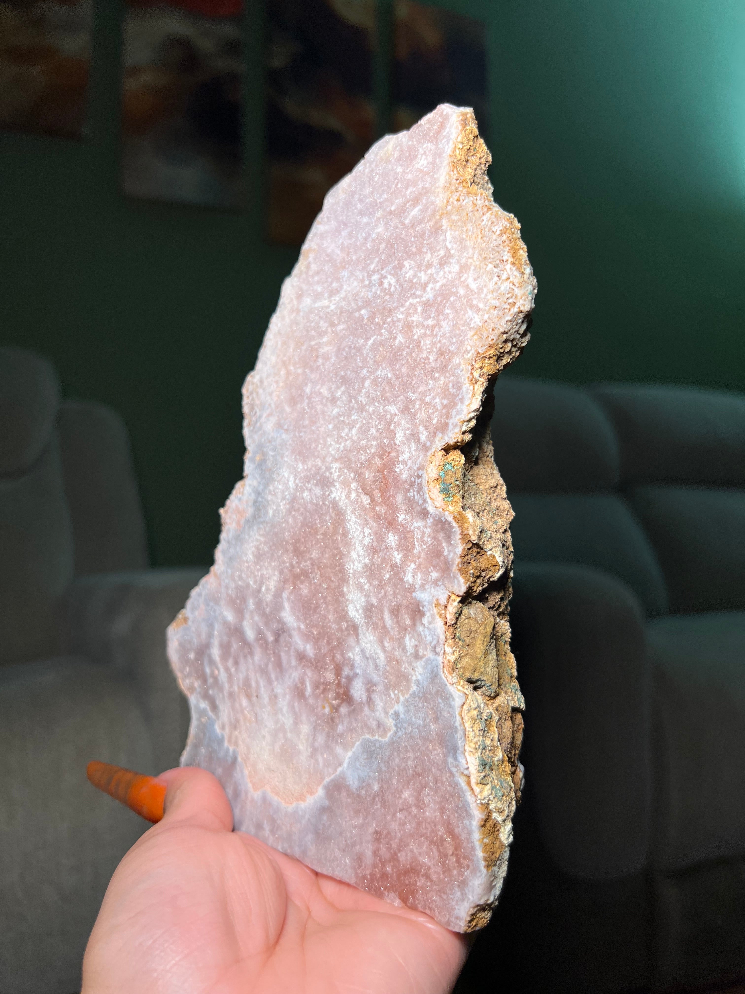 Pink Amethyst Cut Base PA2