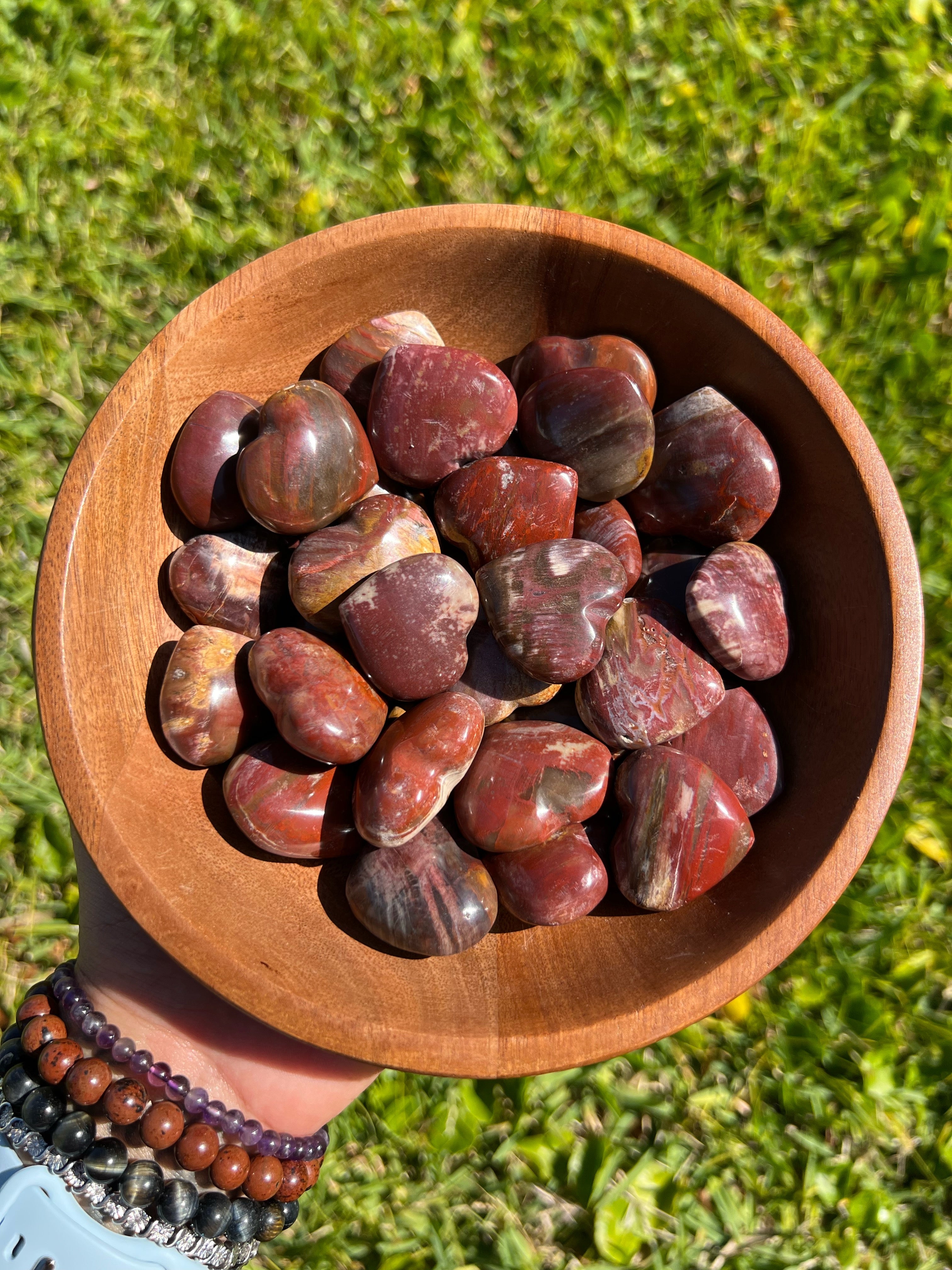 Petrified Wood Heart