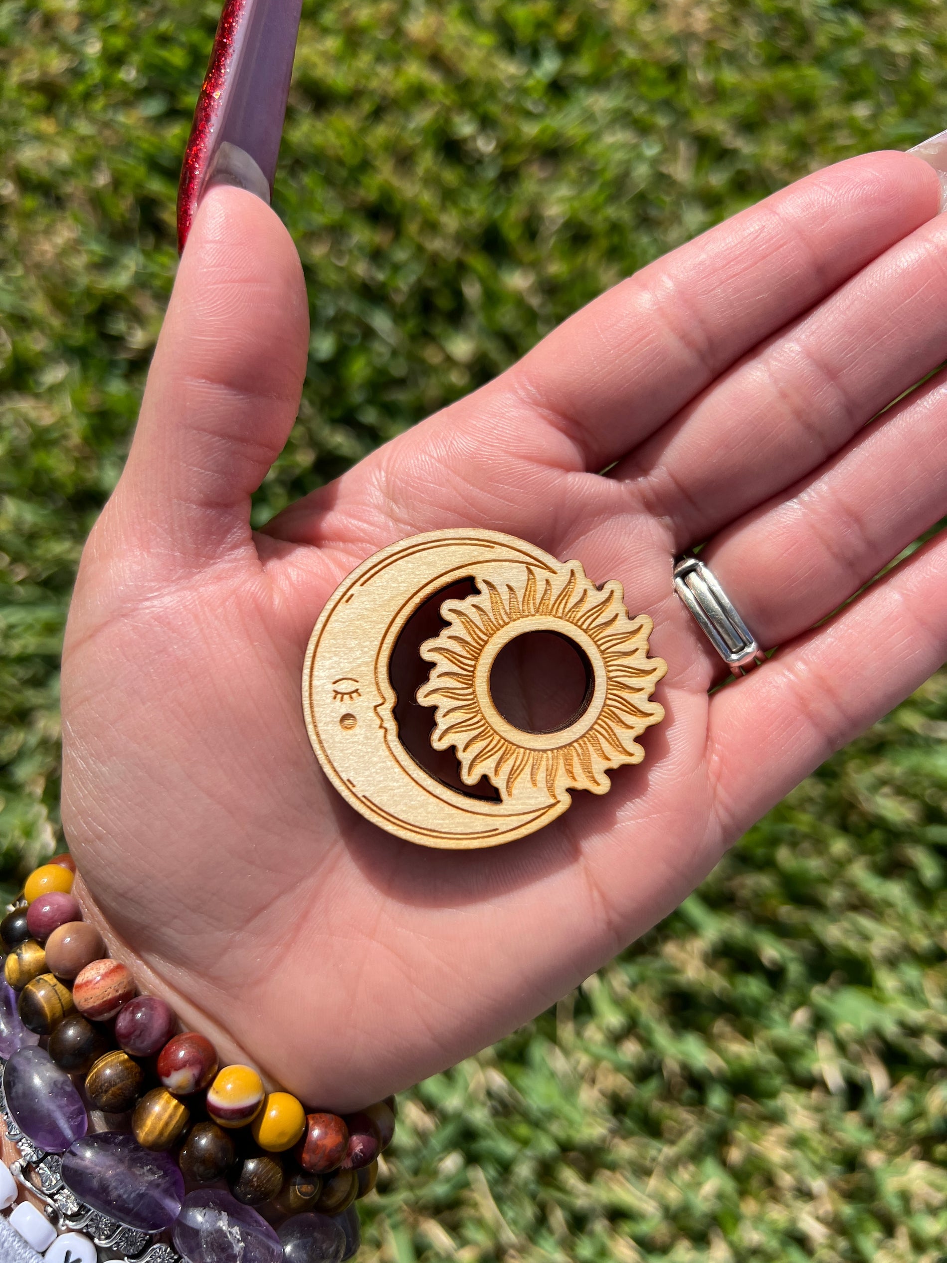 Crystal Sphere Stand